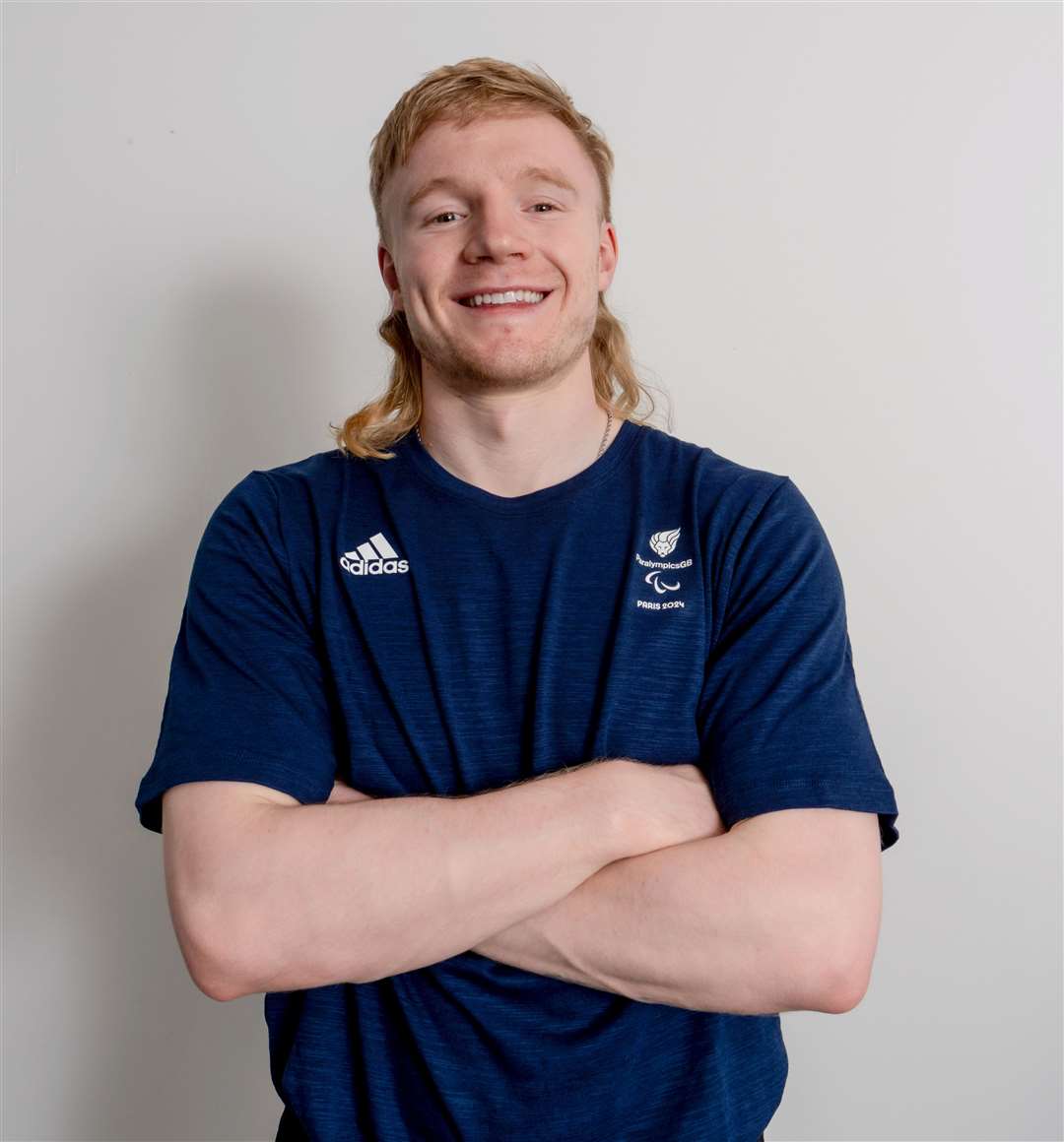 Sprinter and long jumper Zak Skinner is back for another crack at the Games and only just missed out on a medal in Japan in 2021. Picture: Paralympics GB