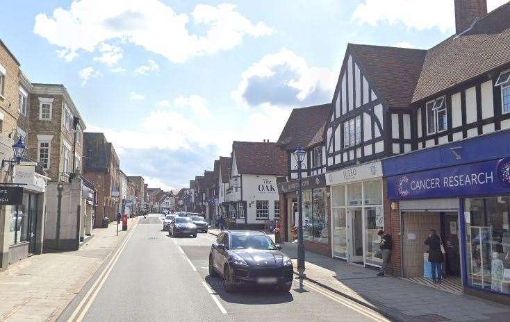 Sevenoaks High Street. Picture: Google