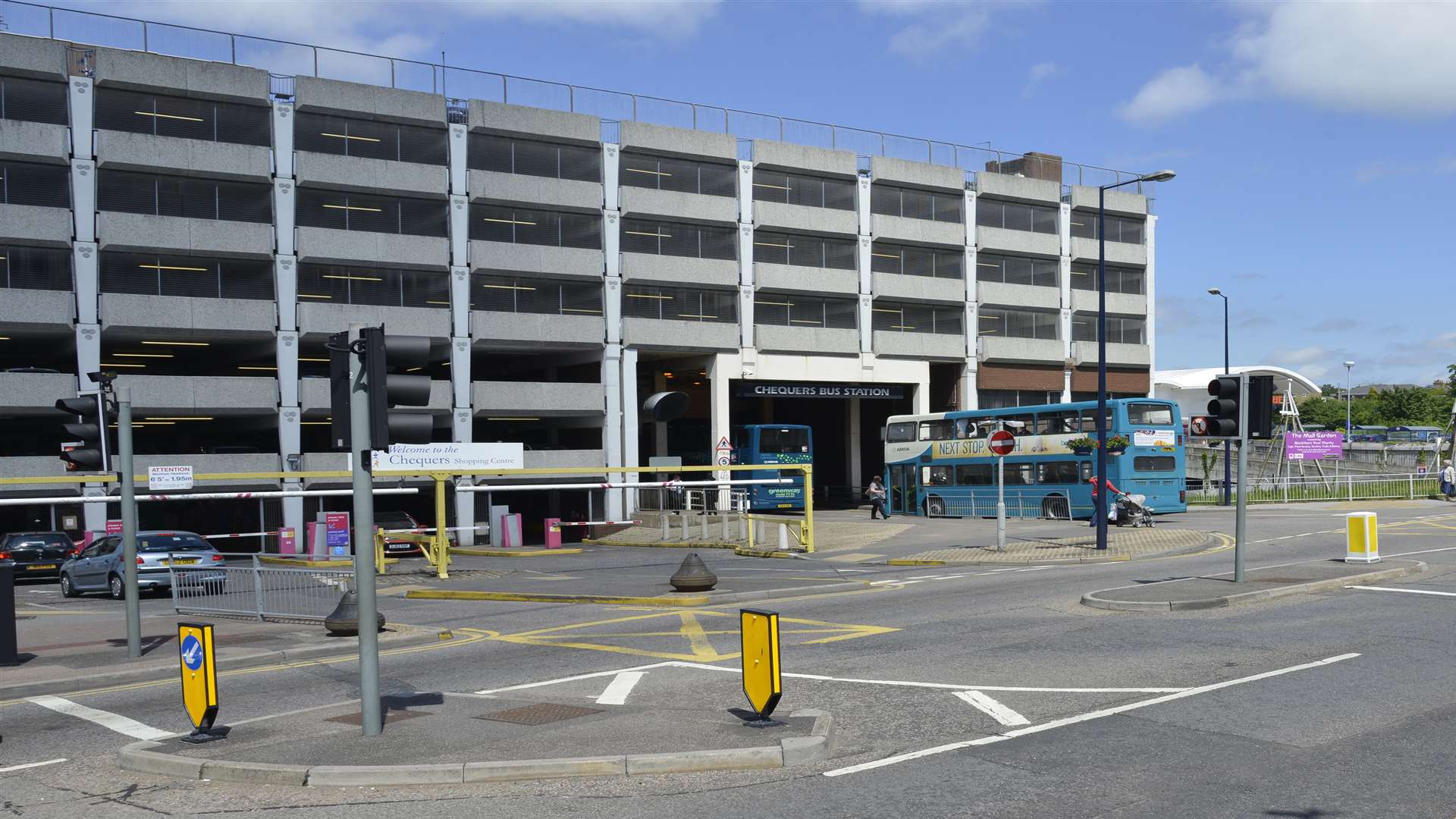 The Mall multi-storey in Romney Place, Maidstone