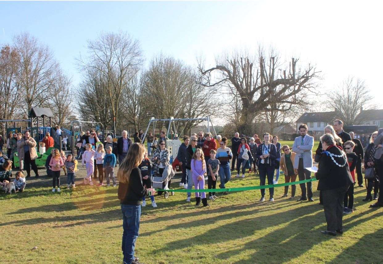 Spearpoint Recreation Ground is the final park involved in the regeneration project. Picture: Ashford Borough Council