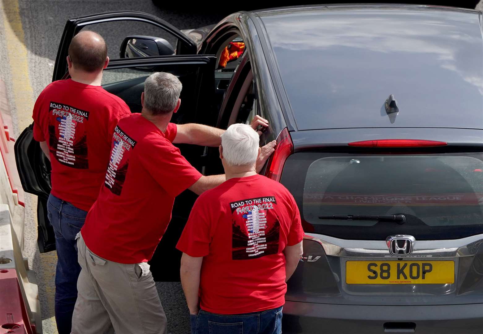 Tens of thousands of Liverpool supporters are travelling to Paris (Gareth Fuller/PA)