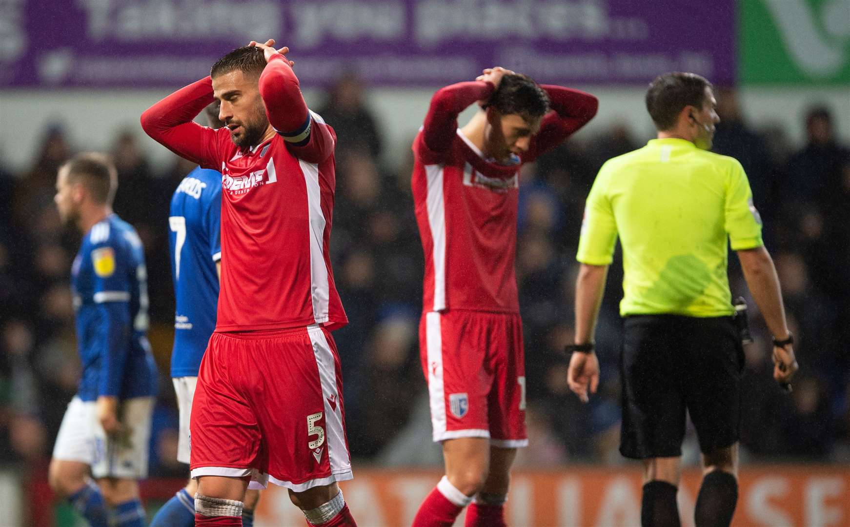 Gillingham took a point from Ipswich but had enough chances to claim all three Picture: Ady Kerry