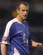 Steve Claridge during his short stay at Gillingham