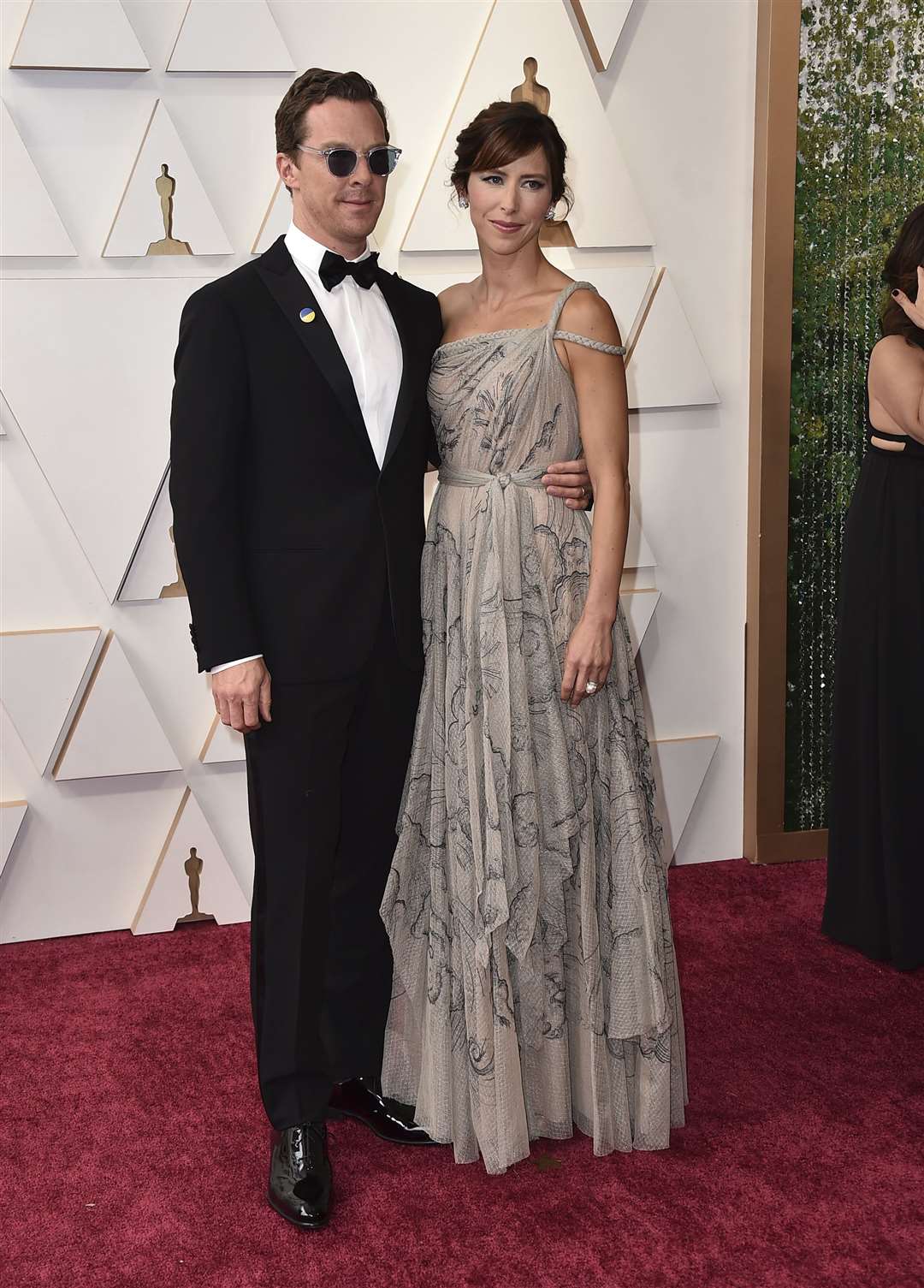 Benedict Cumberbatch, left, and Sophie Hunter (Jordan Strauss/Invision/AP)