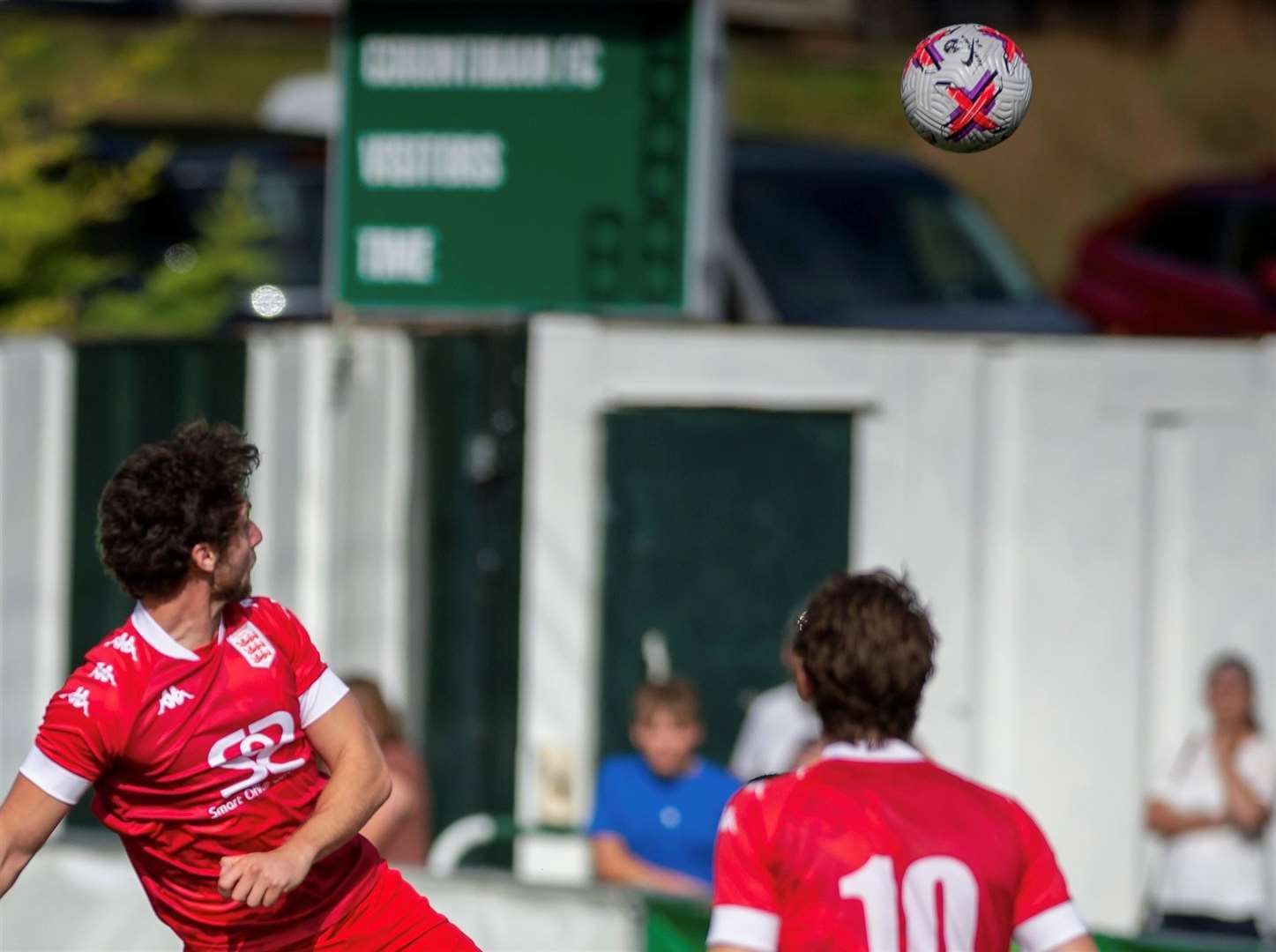 Ollie Gray scores. Picture: Ian Scammell