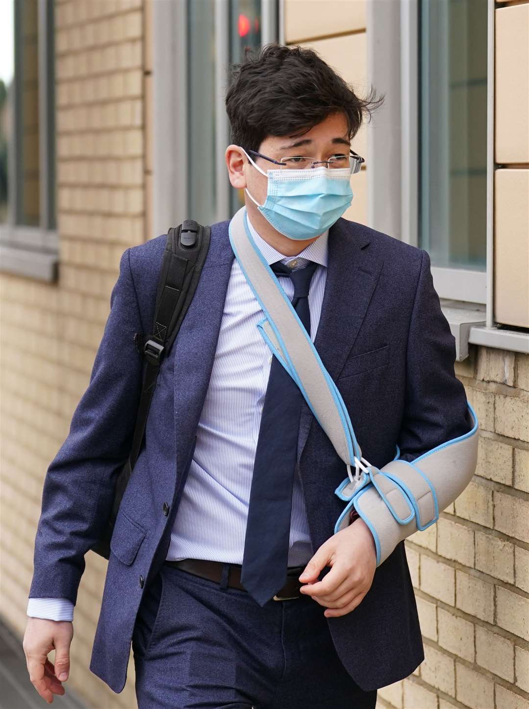 Doctor Jonathon Dean, 32, of Poplar, east London, is pictured at an earlier hearing (Joe Giddens/ PA)