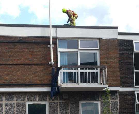 The exercise took place earlier this afternoon. Picture: James Garbett.