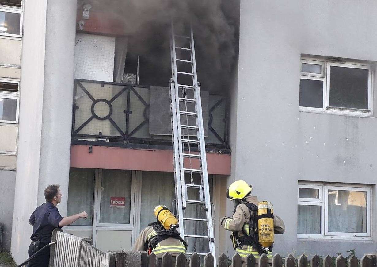 The tower block has been hit with a spare of fires in the past two years. Picture: Li Jean-Luc Harris (20147163)