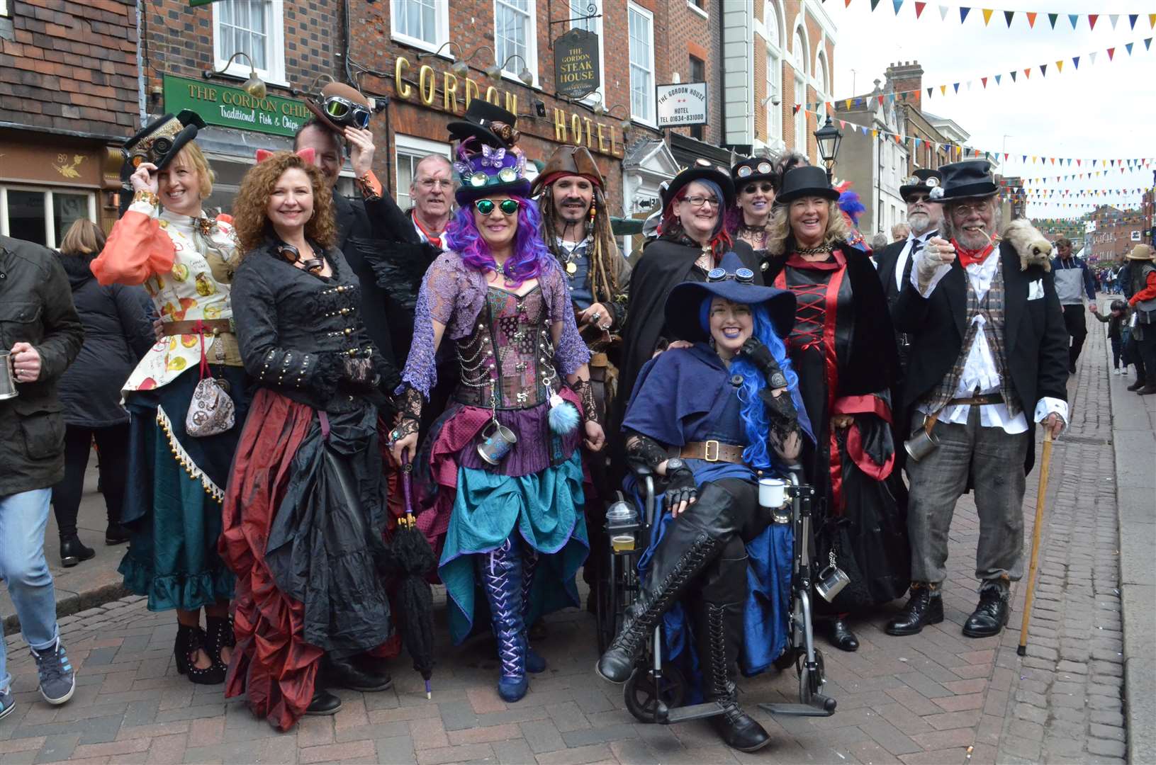 A steampunk troupe. Photo by Jason Arthur (9865347)