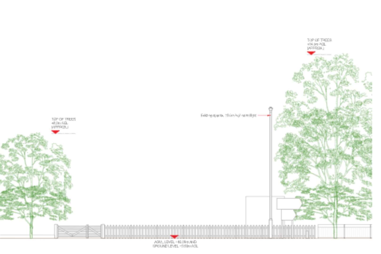 Drawings showing what the radio base station would look like. Picture: Folkestone Planning