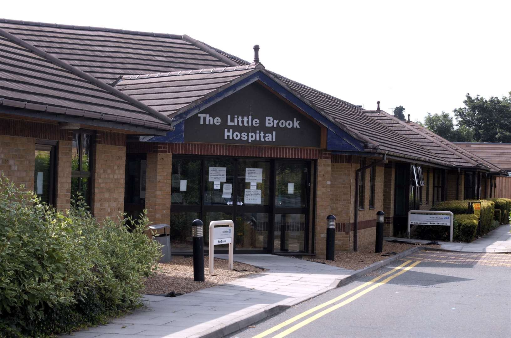 Inspectors found outstanding issues remained with leaking showers flooding people’s rooms at Littlebrook Hospital in Dartford. Picture: Matthew Reading