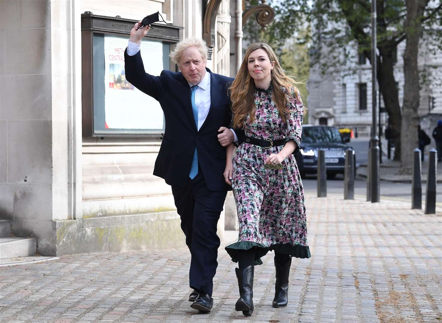 Dominic Cummings blamed the actions of both Boris Johnson and Carrie Symonds for his exit from No 10 (Stefan Rousseau/PA)