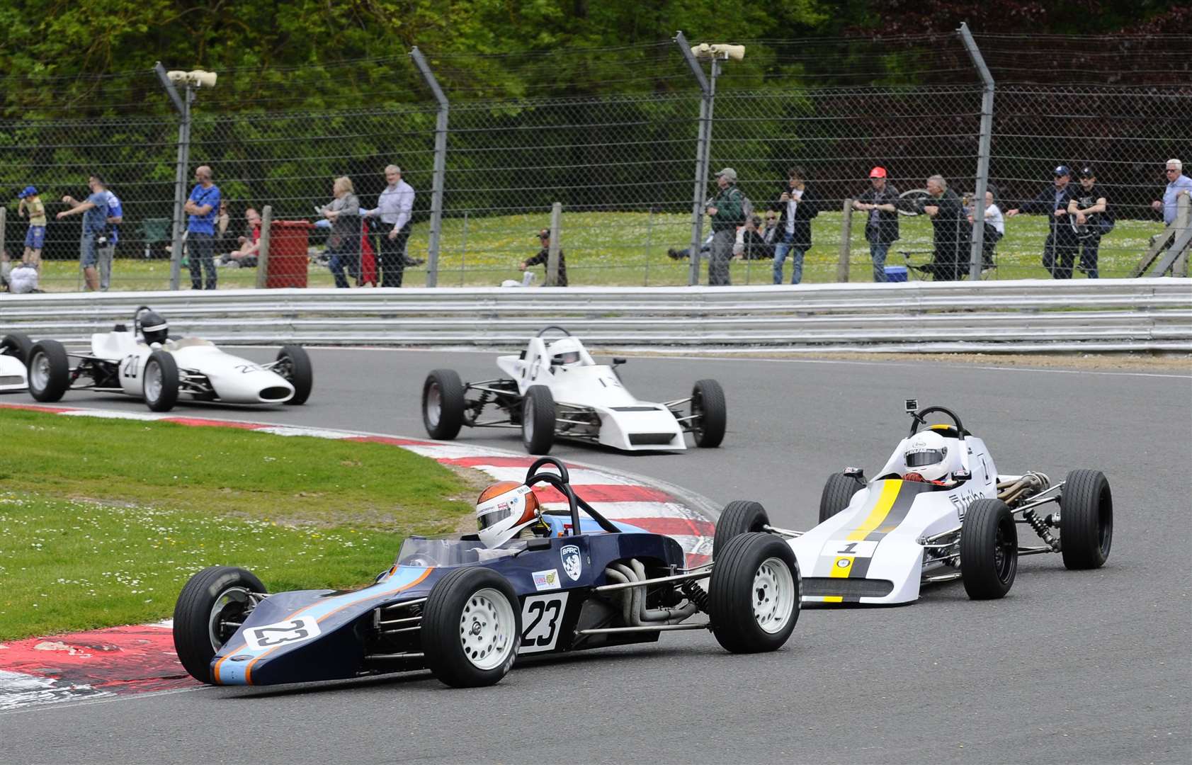 Royale RP21 racer David Brise rounds Druids at Brands Hatch in 2015. Picture: Simon Hildrew