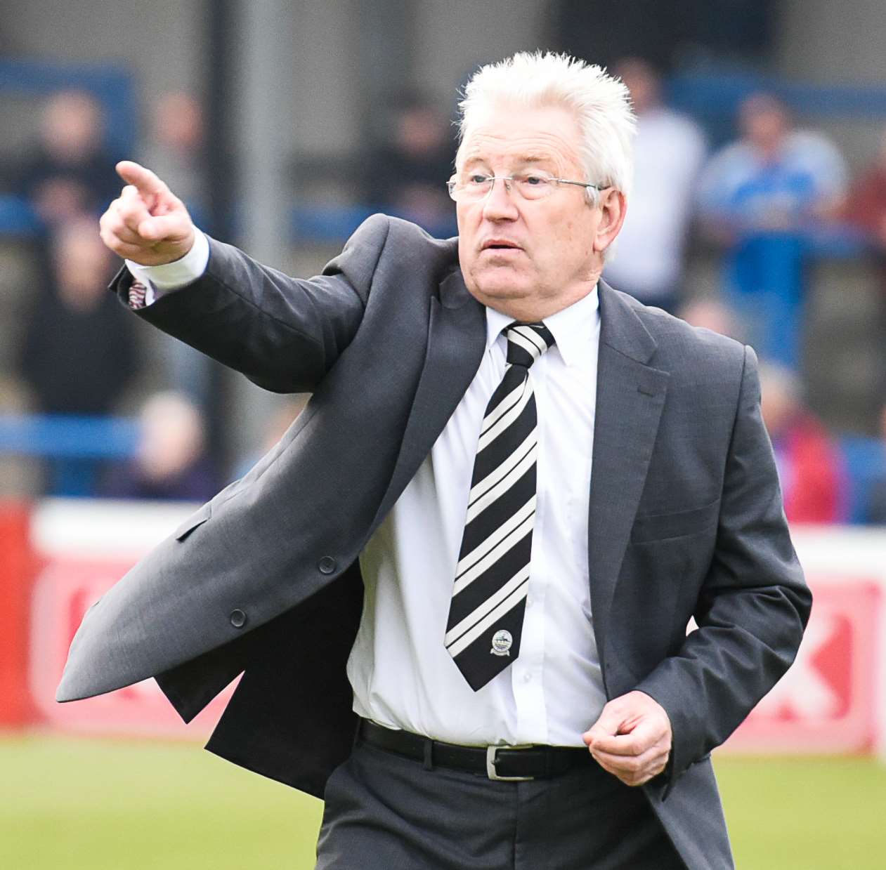 Dover Athletic manager Chris Kinnear Picture: Alan Langley