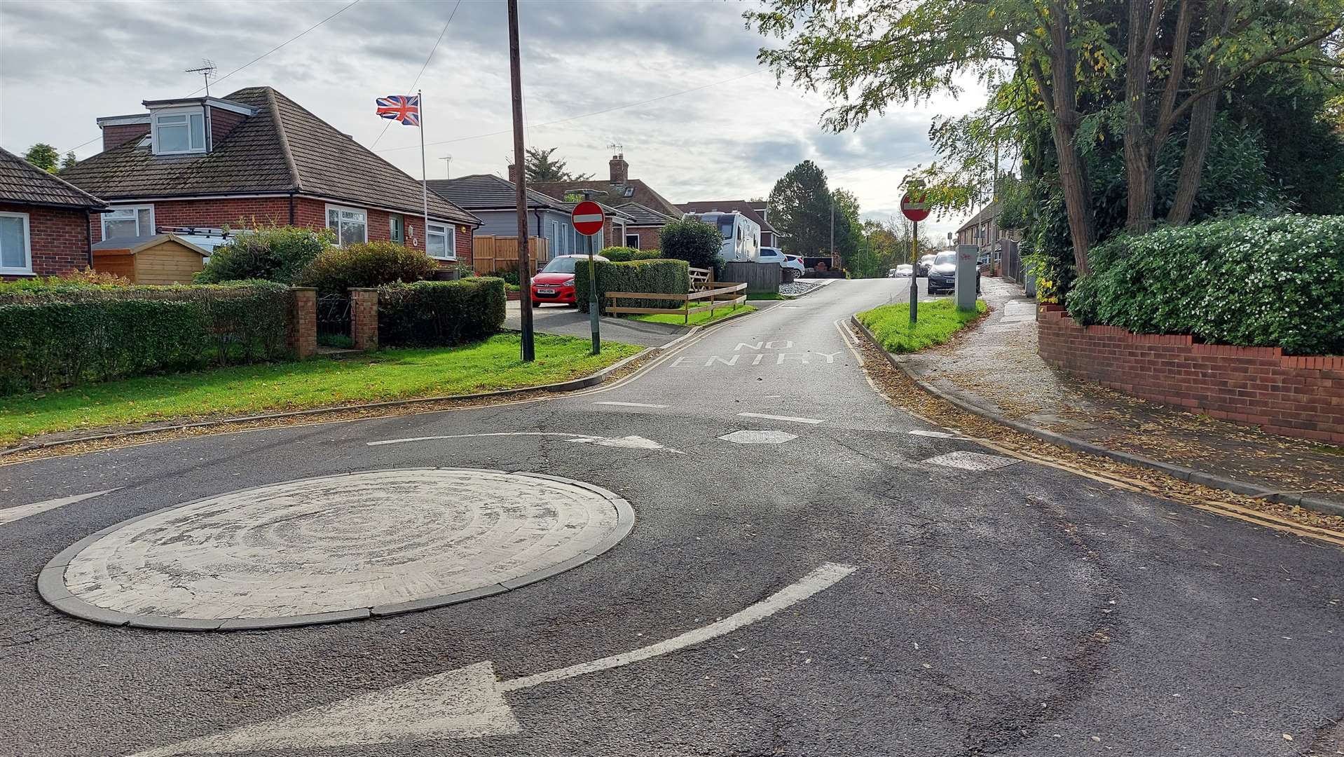 Drivers have been ignoring the one-way signs