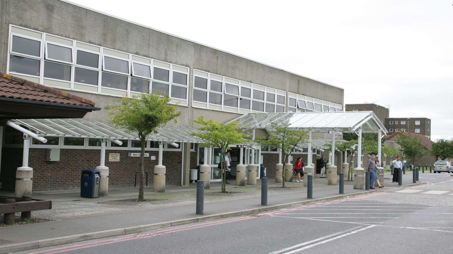 The William Harvey Hospital in Ashford