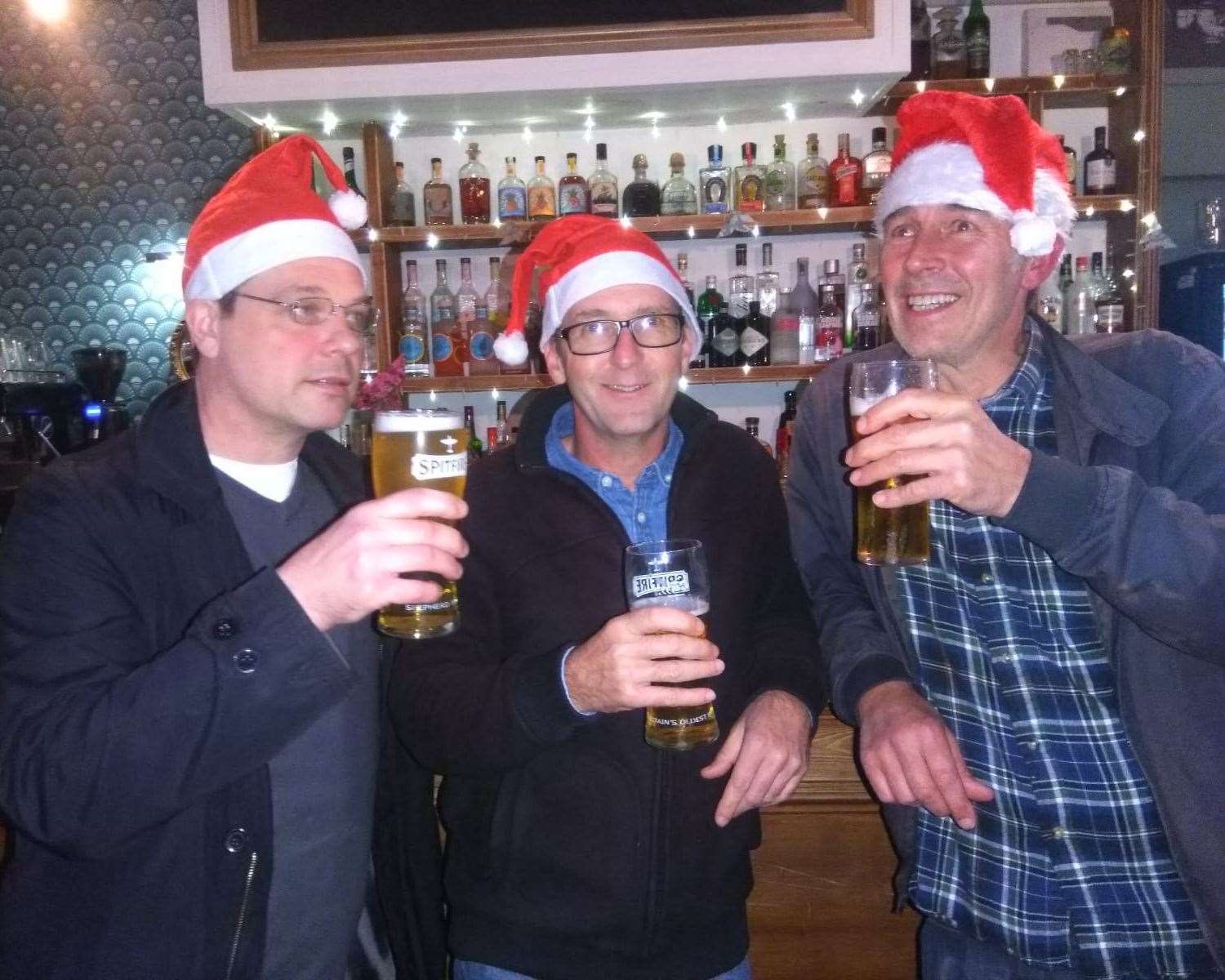 Darryl Finch, left, Anthony Donnelly, cetnre, and Paul Davey, right, are trying to save the pub trade (42665084)