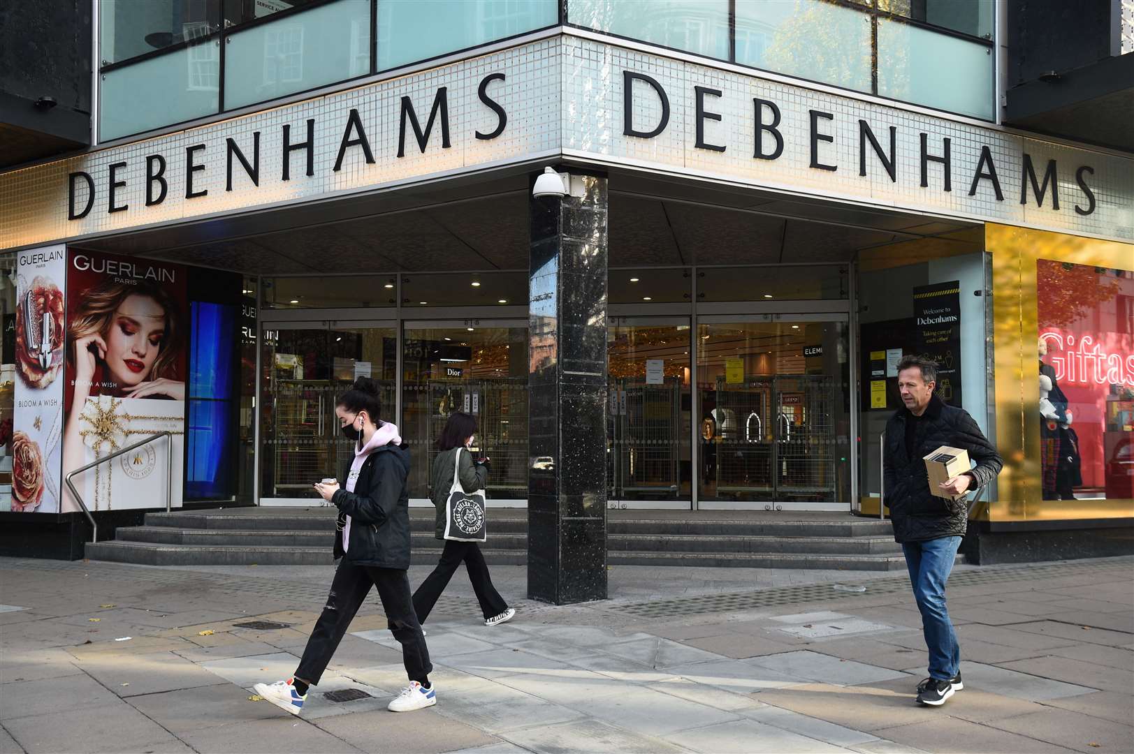 Boohoo bought the Debenhams brand and website for £55 million in January in a deal that confirmed the closure of all its stores (Kirsty O’Connor/PA)