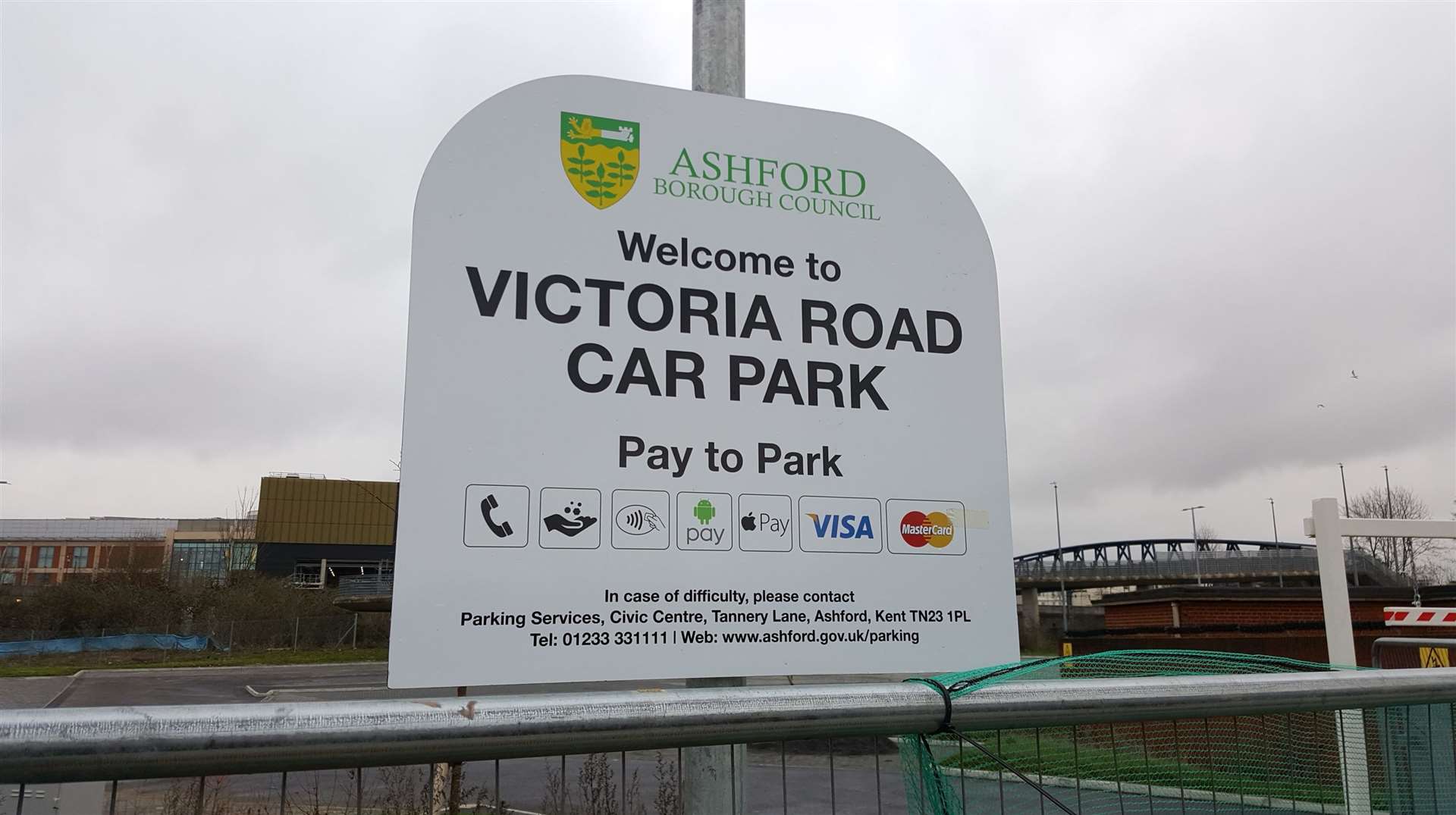 The Victoria Road car park is just over the train tracks from the Elwick Place leisure complex and opened in February