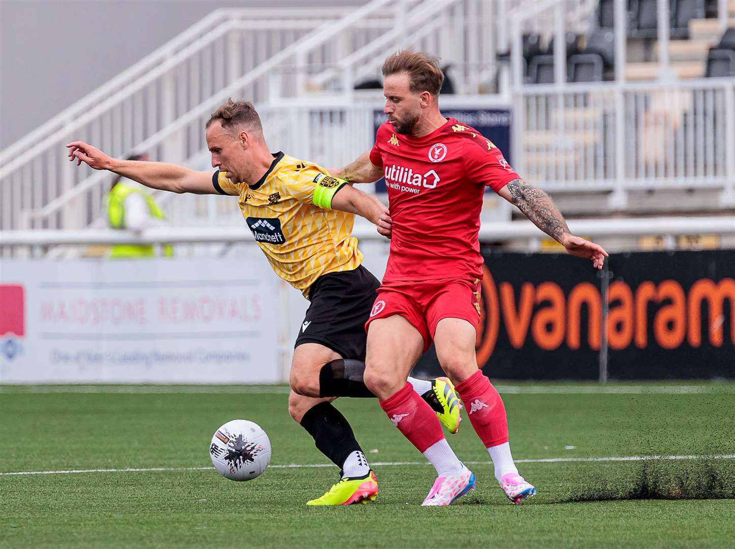 Maidstone summer signing Jordan Higgs. Picture: Helen Cooper