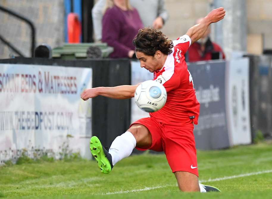 Welling's Bradley Goldberg. Picture: Keith Gillard