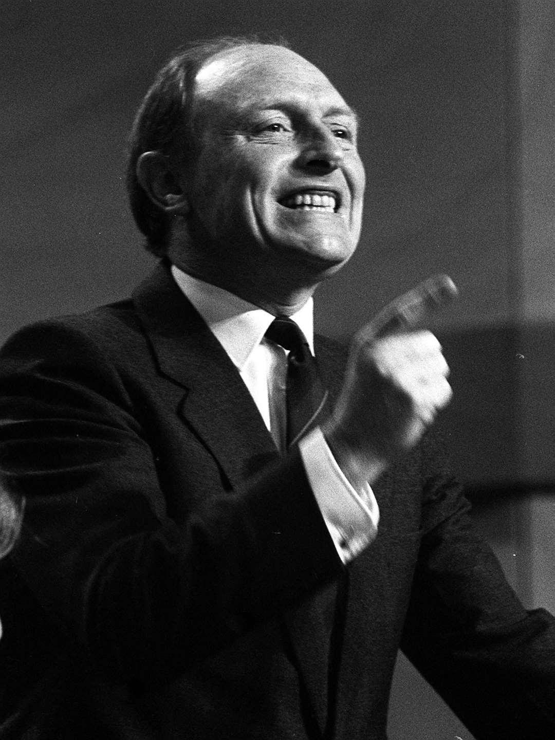 Neil Kinnock used his 1985 Labour conference speech to attack the hard-left of the party (PA)