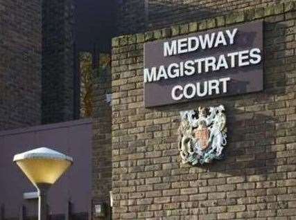 The case was heard at Medway Magistrates Court