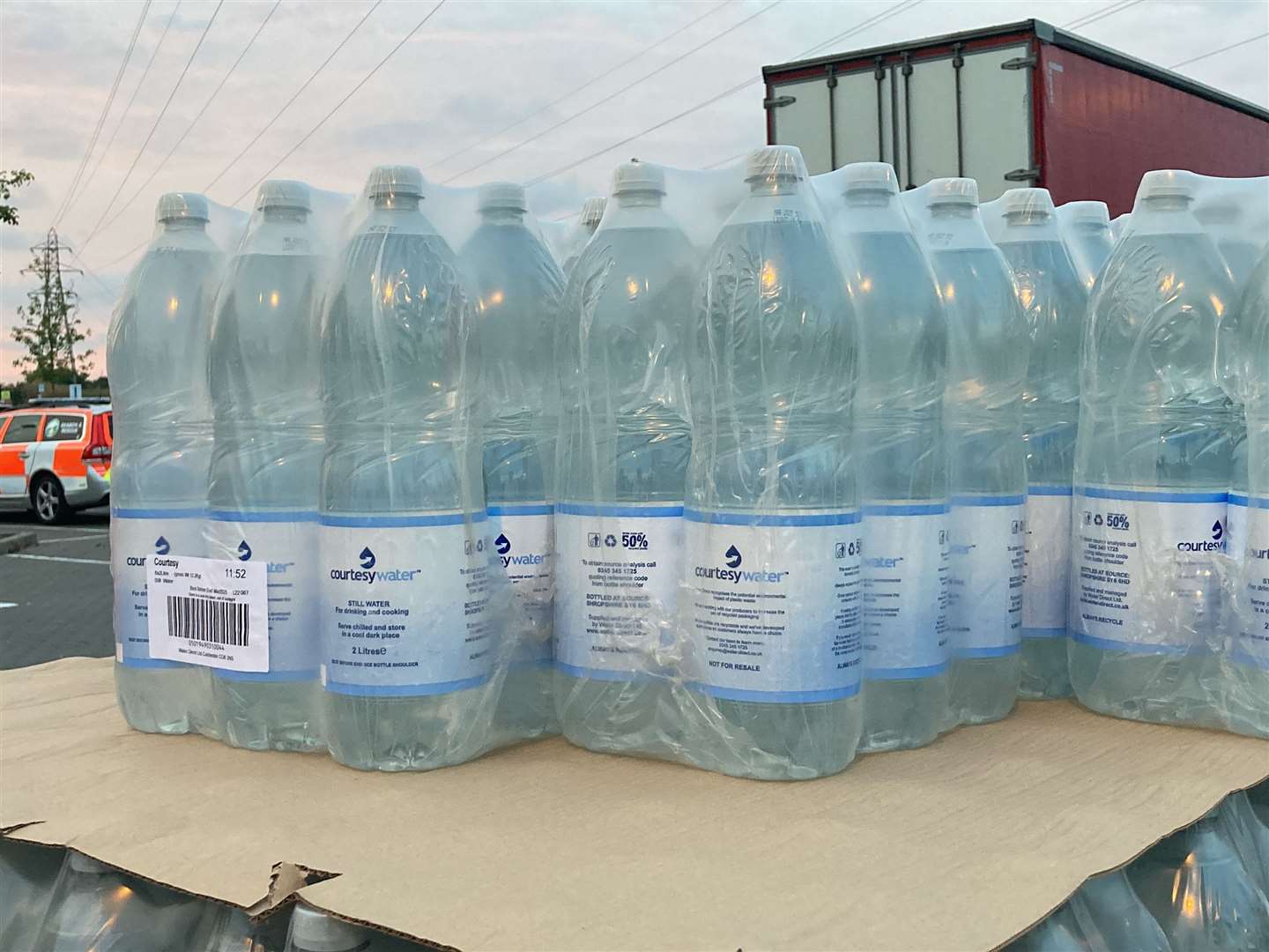 Bottled water stations have become an increasingly common sight