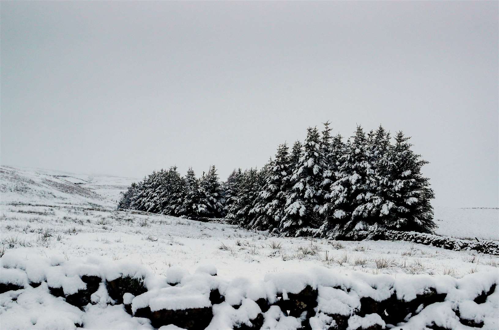 Newby Head, North Yorkshire, is braced for more wintry weather ahead of the first weekend of December (Peter Byrne/PA)