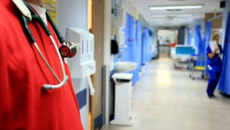 The A&E Department at Darent Valley experienced a surge over the Christmas period.