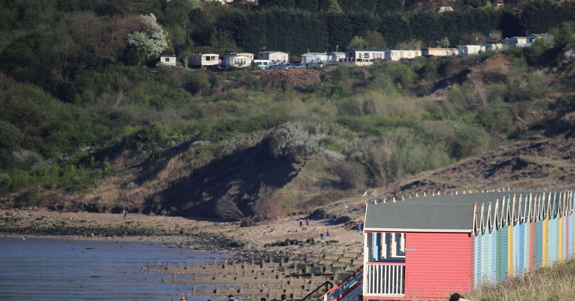 The search was launched off The Leas near the cliffs in Minster, Sheppey. Stock image