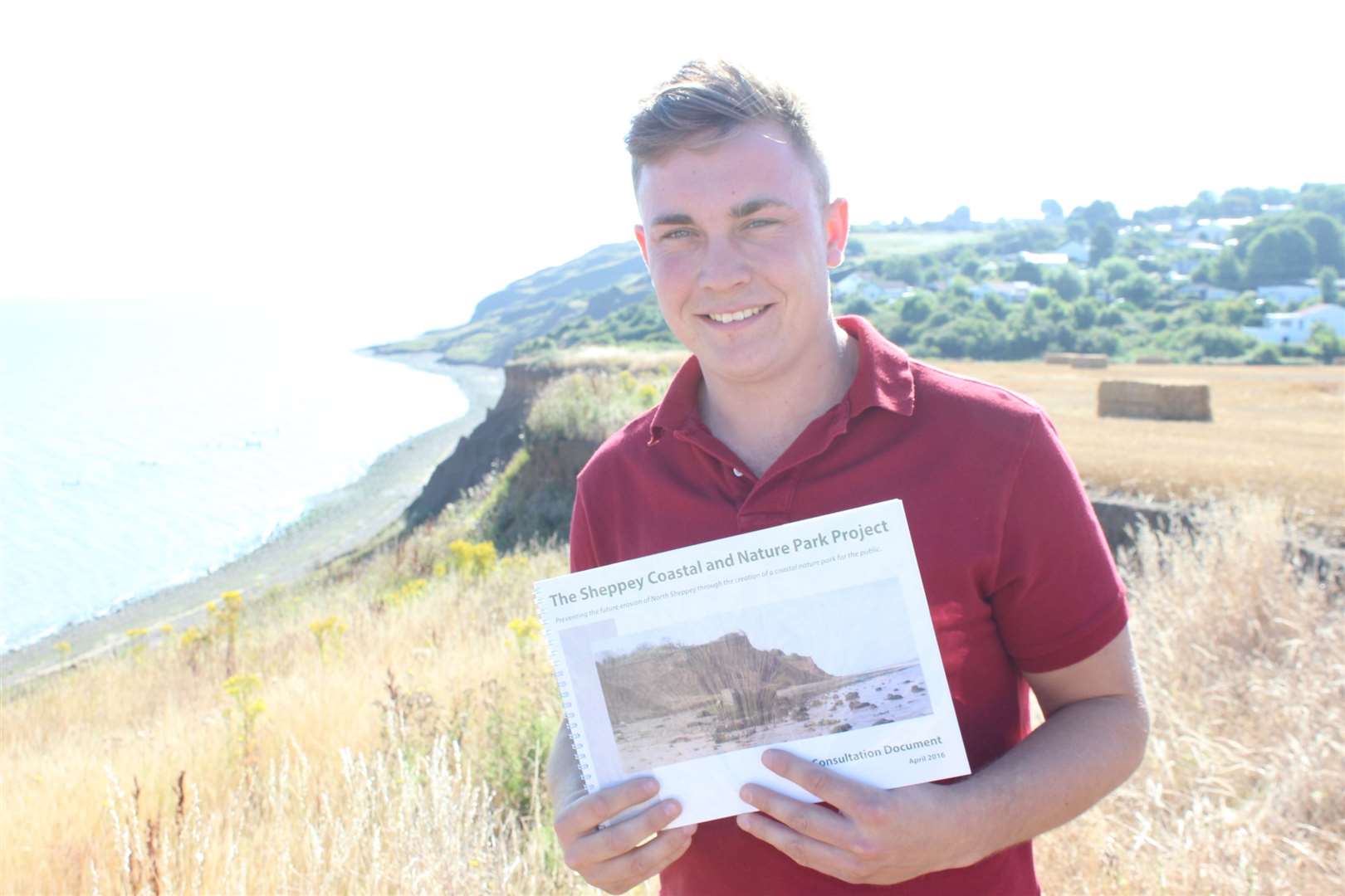 Farmer James Attwood and his plan to save the cliffs at Sheppey which was rejected