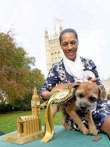 Helen Grant's dog Charlie wins the Westminster Dog Of The Year show