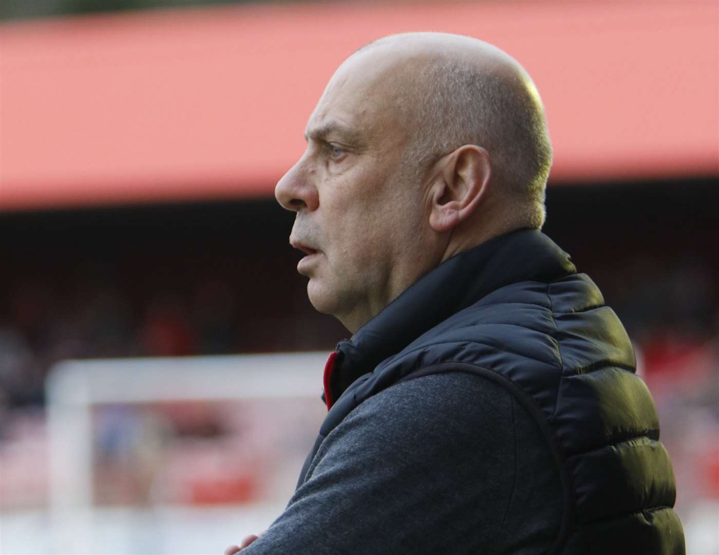 Ebbsfleet manager Garry Hill Picture: Andy Jones