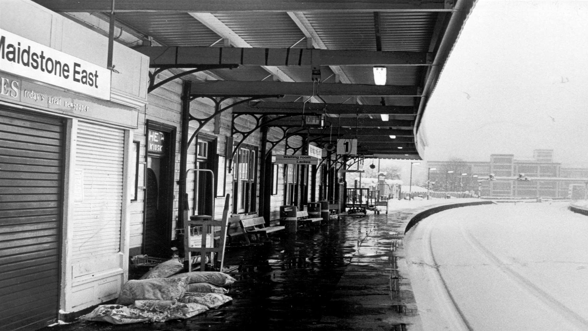 Travel disruption at Maidstone East station