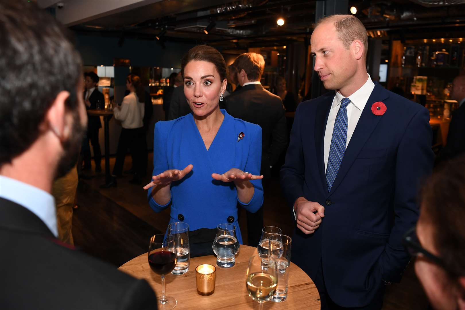 The Duke and Duchess of Cambridge also attended the event at the distillery (Daniel Leal-Olivas/PA)