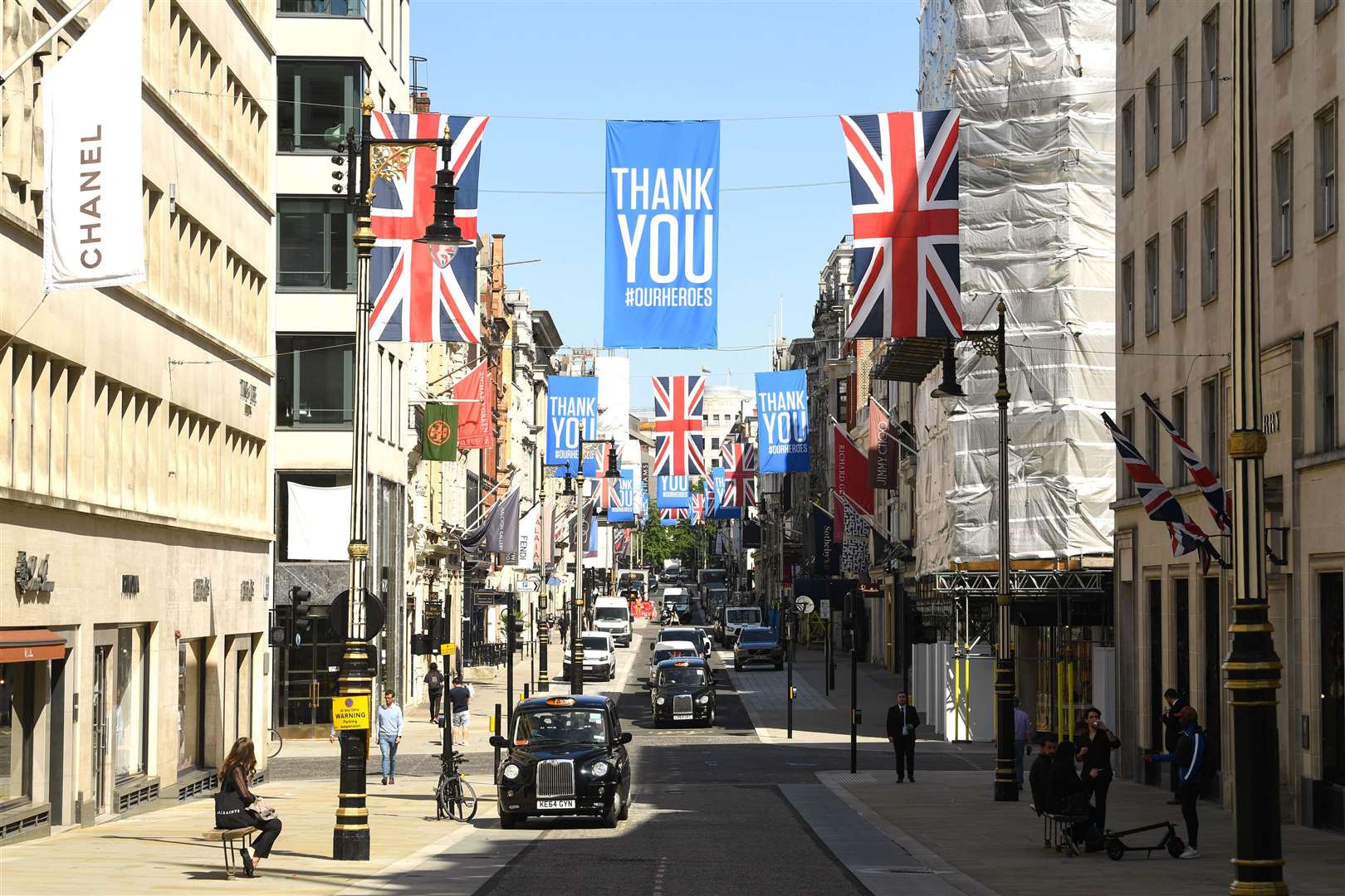 London’s West End (Doug Peters/PA)