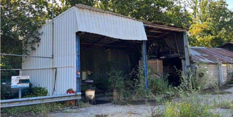 Abandoned buildings on the former Ripleys Scrap and Recycling Yard will be flattened