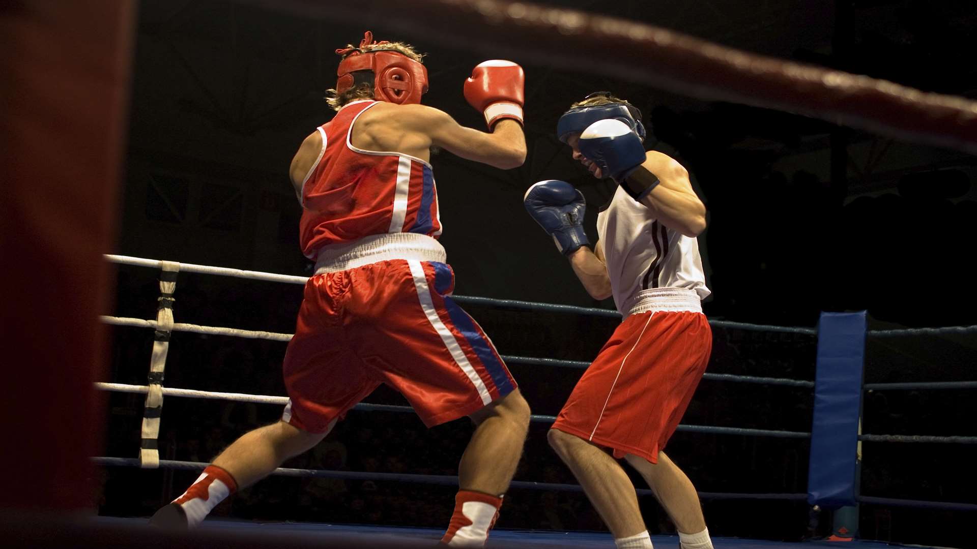 Get rid of some aggression if Team England don't do so well... with a bout of boxing