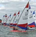 Medway Yacht Club host the regional Topper Open meeting last year. Picture: Mike Spurgeon