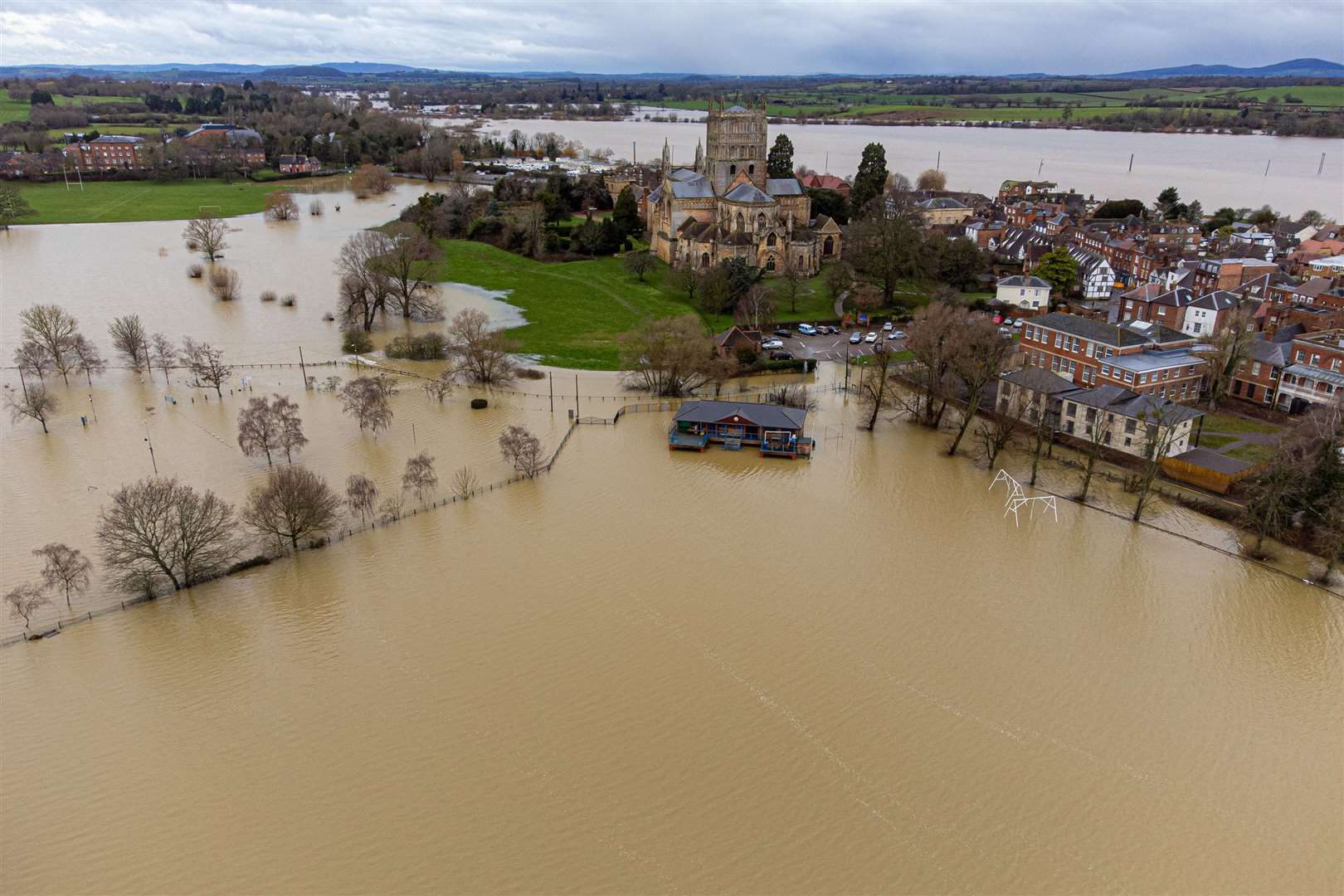 The system could be used to warn of severe flooding (Ben Birchall/PA)