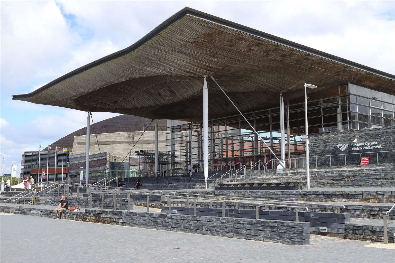 The Senedd, the Welsh parliament in Cardiff (Geoff Caddick/PA)