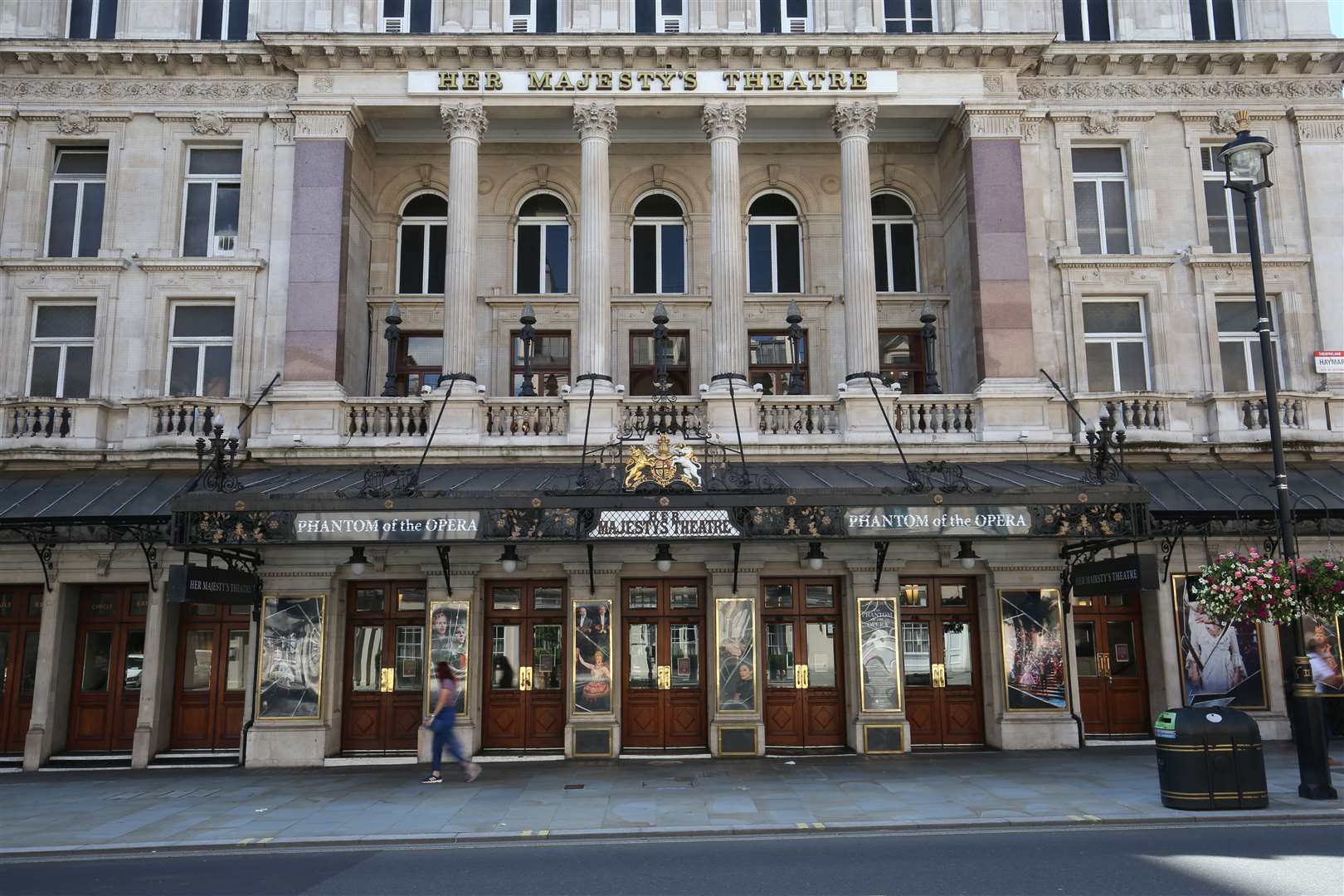 Her Majesty’s Theatre, the home of The Phantom Of The Opera (Jonathan Brady/PA)