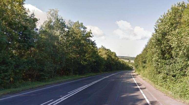 Wolvey was stopped in Eridge Road, which links Sussex and Kent. Picture: Google street view