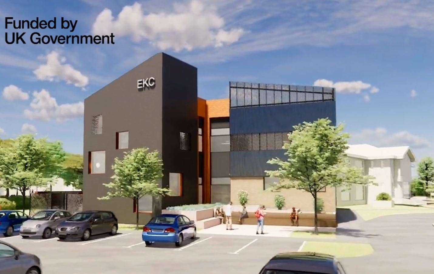 A CGI of the plans for the Sheppey College expansion. Picture: EKC/Swale council