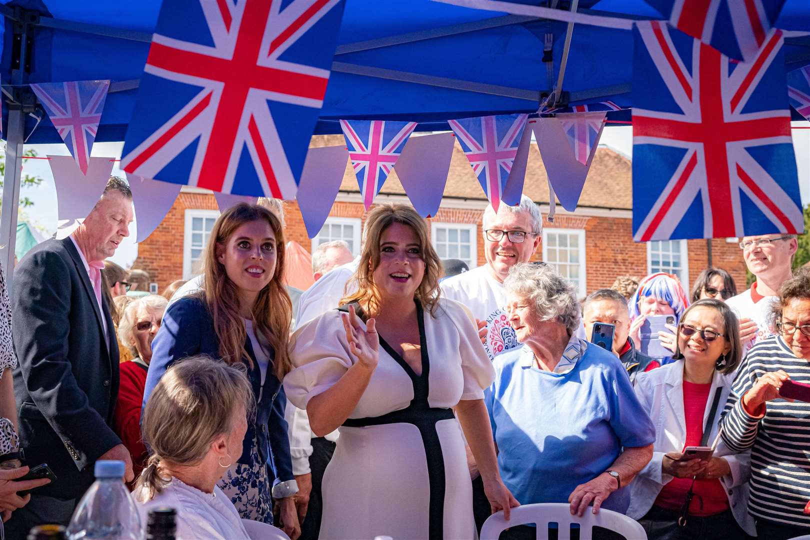 Big Lunches were held across the country to celebrate the coronation (Ben Birchall/PA)