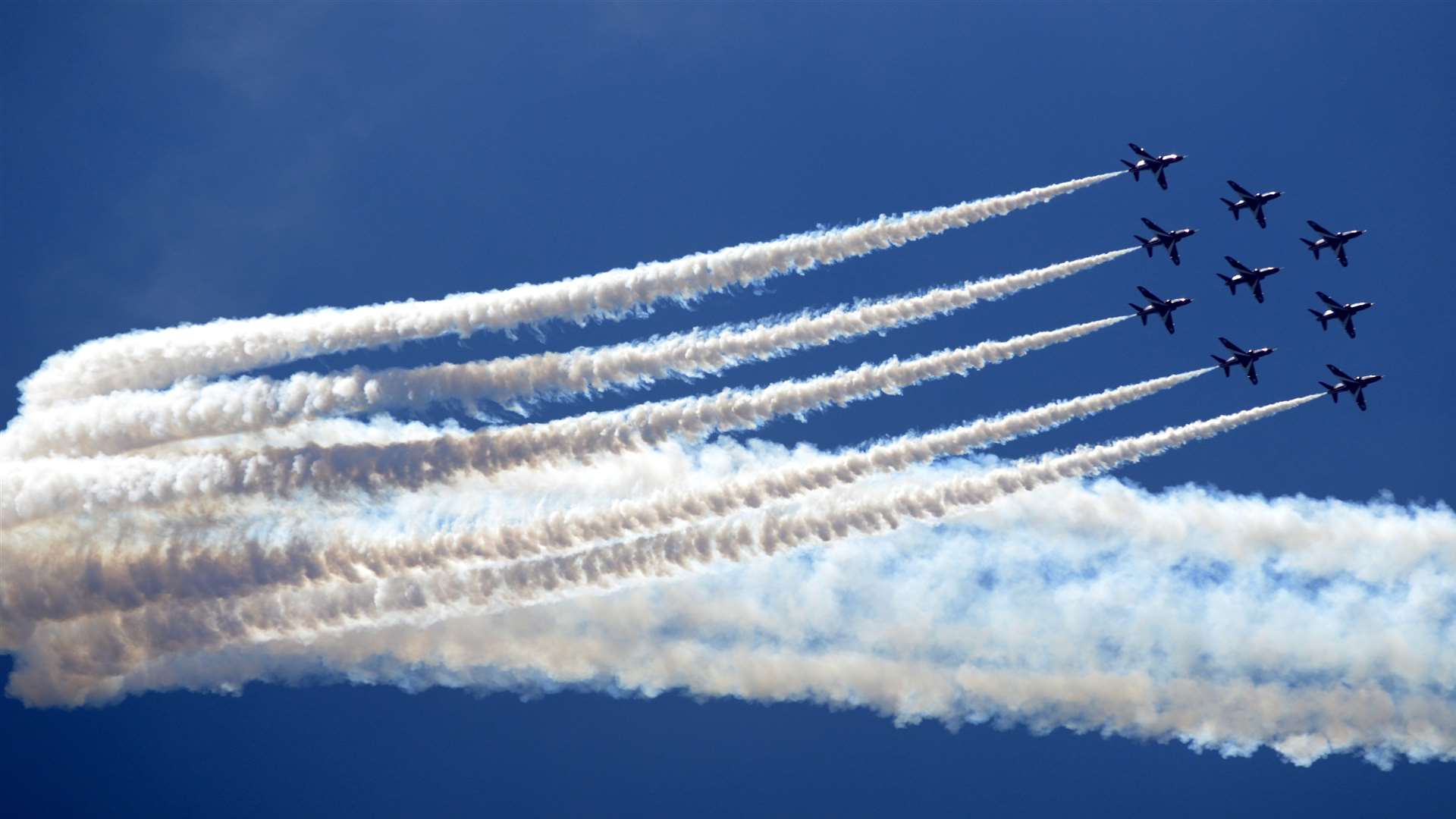 The Red Arrows in action