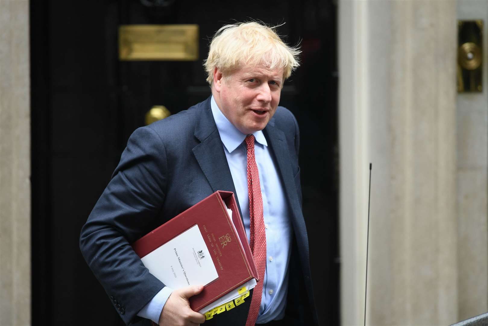 Boris Johnson missed his target for all in-person tests (Stefan Rousseau/PA)