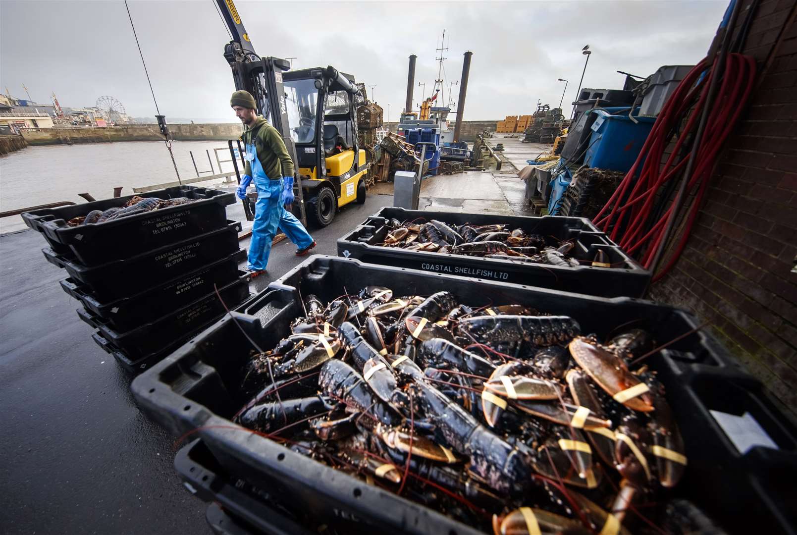 The menu will remind the leaders of the headache they face in reaching an agreement on access to the UK’s waters after December 31 (Danny Lawson/PA)