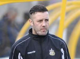 Maidstone manager Jay Saunders Picture: Martin Apps